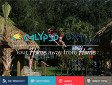 Tablet Screenshot of calypsocay.com